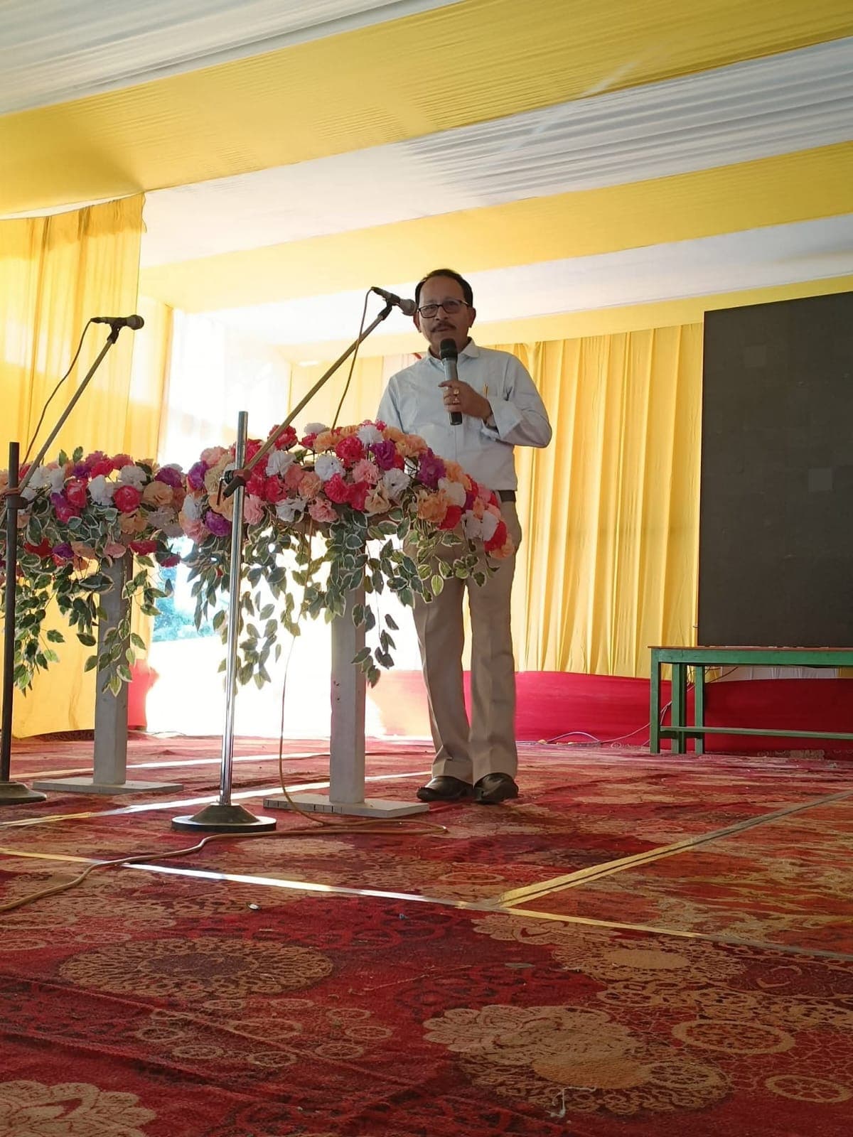 Dr. Uddhab Bharali visiting NUR Academy